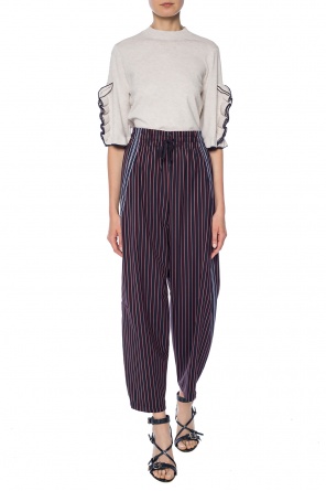Trousers with stripes, zdjęcie 2 Trousers with stripes od See By Chloe
